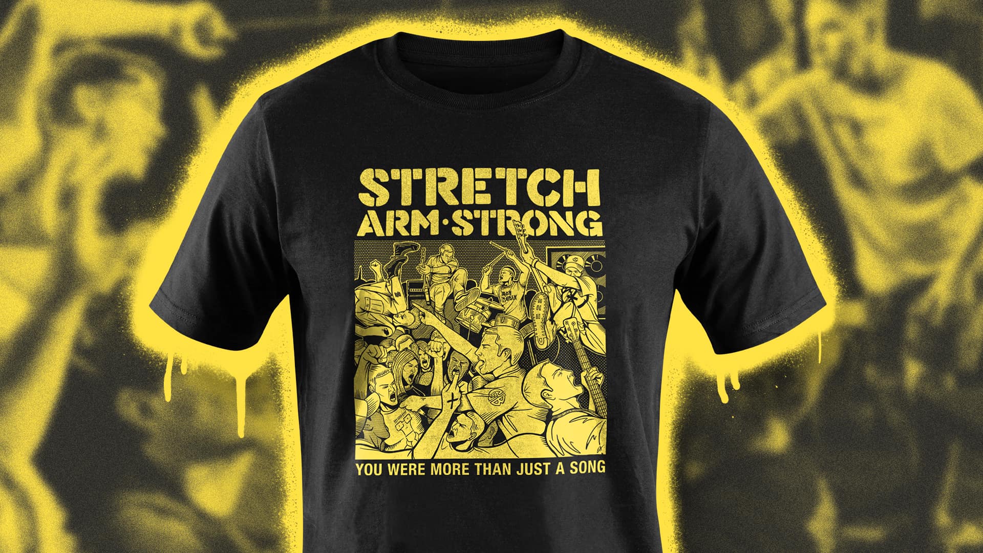 Limited Edition Stretch Arm Strong tshirt design