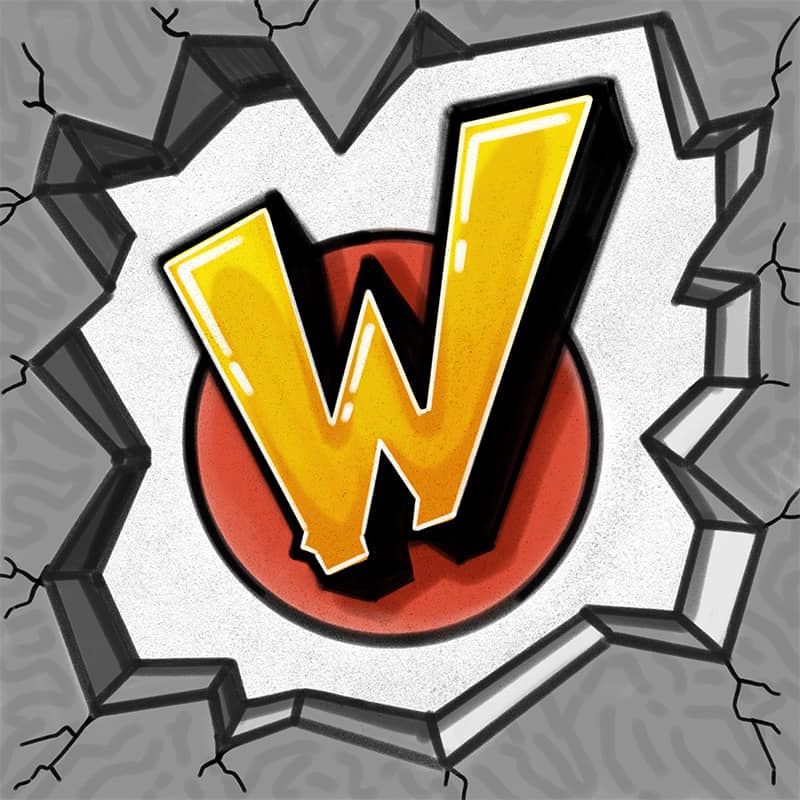 illustration of a W