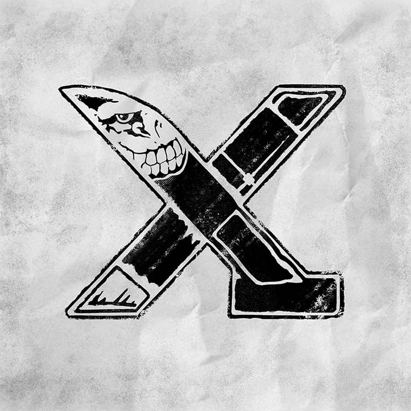 illustration of an X